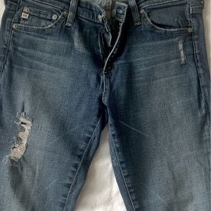 Adriana Goldschmied Jeans. Beautifully distressed